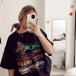 brandy oversized tee